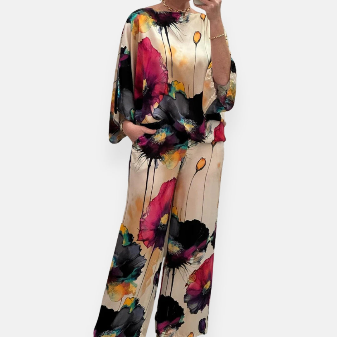 Veronica – Completo floreale chic 9