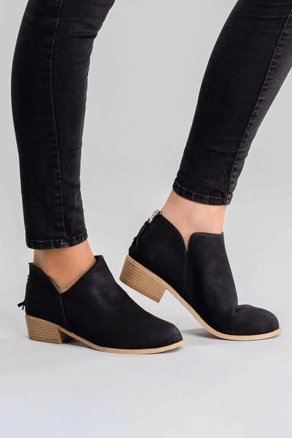 Milena - Stivaletto Básico in Pelle Sintetica