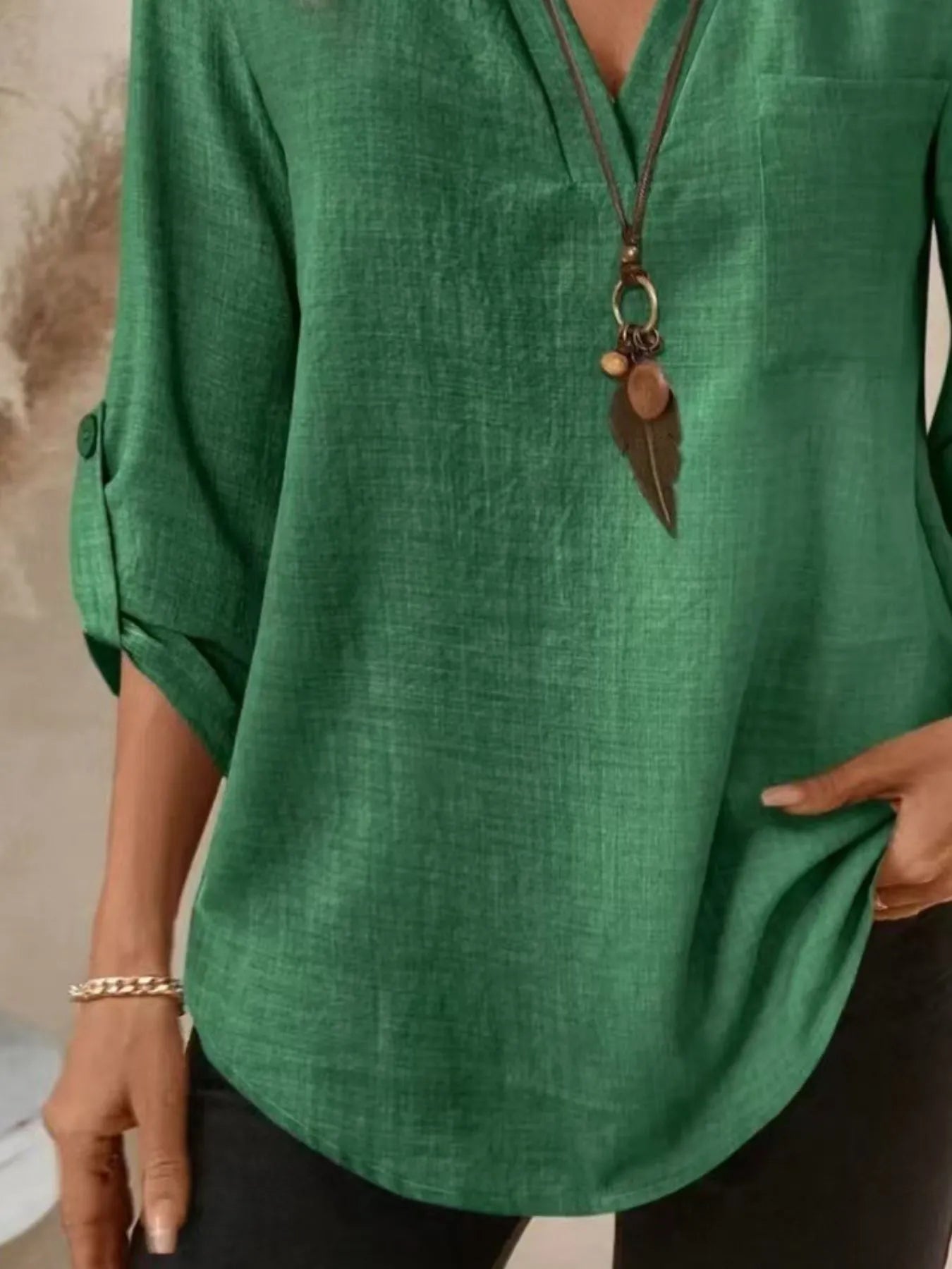 Simona – Blusa casual con eleganza