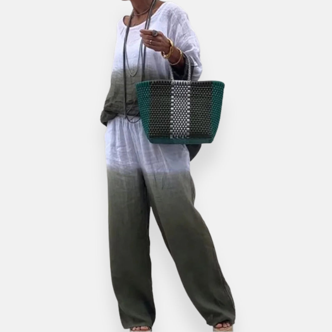 Dora – Completo dégradé fluido e leggero