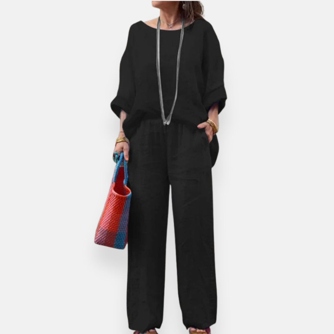 Dora – Completo dégradé fluido e leggero