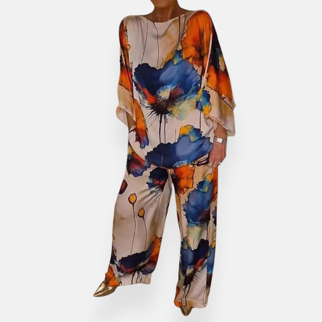 Veronica  – Completo floreale chic 5