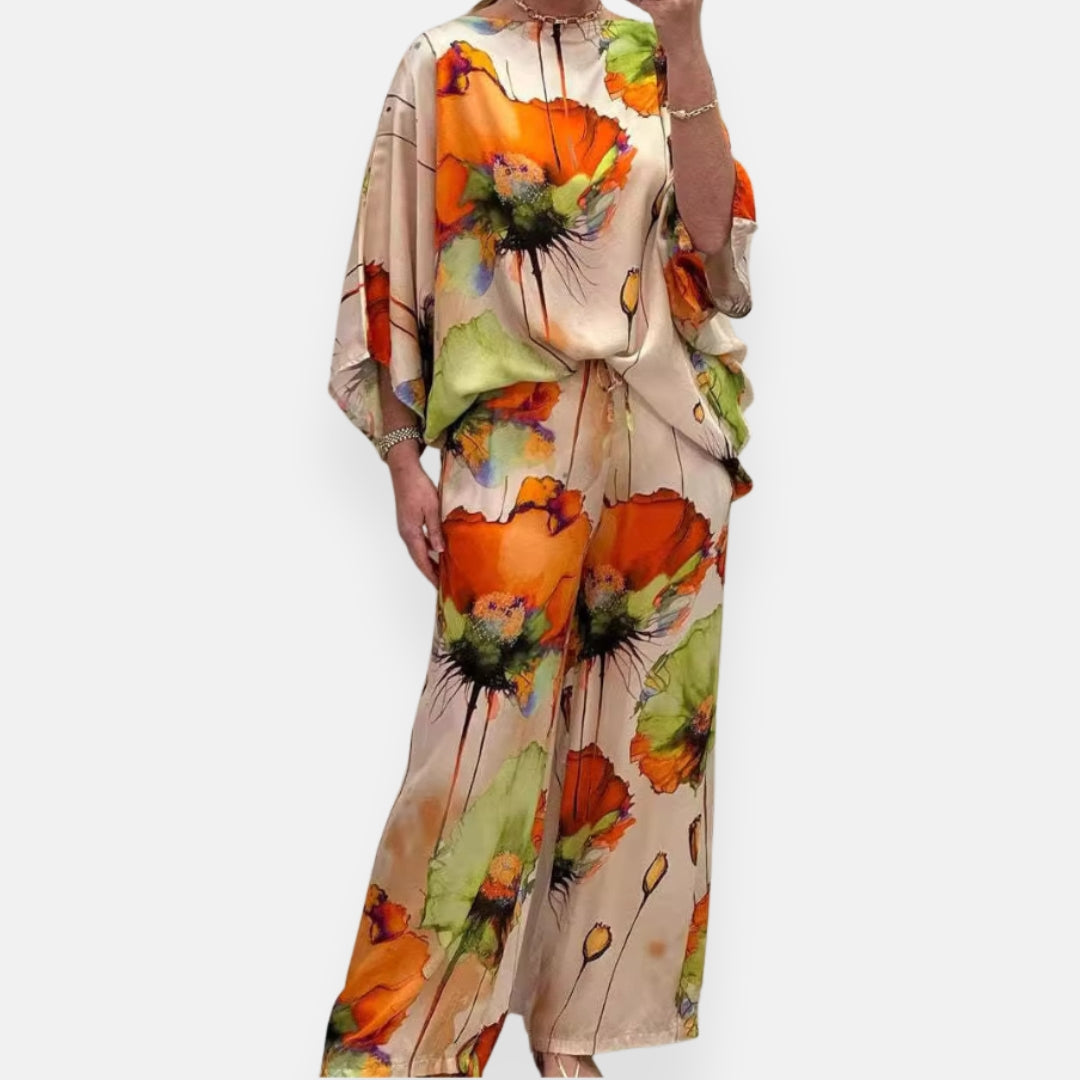 Veronica - Completo floreale chic