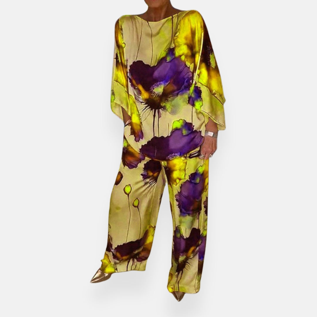 Veronica  – Completo floreale chic 4