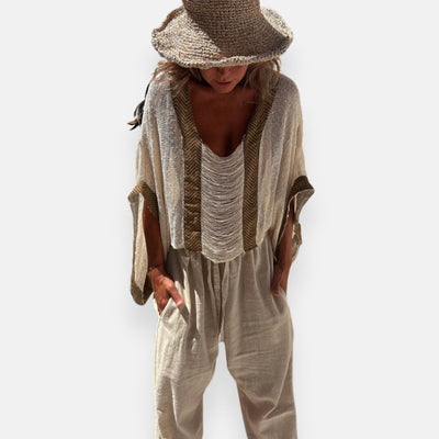 Rachele – Top ampio in maglia leggera