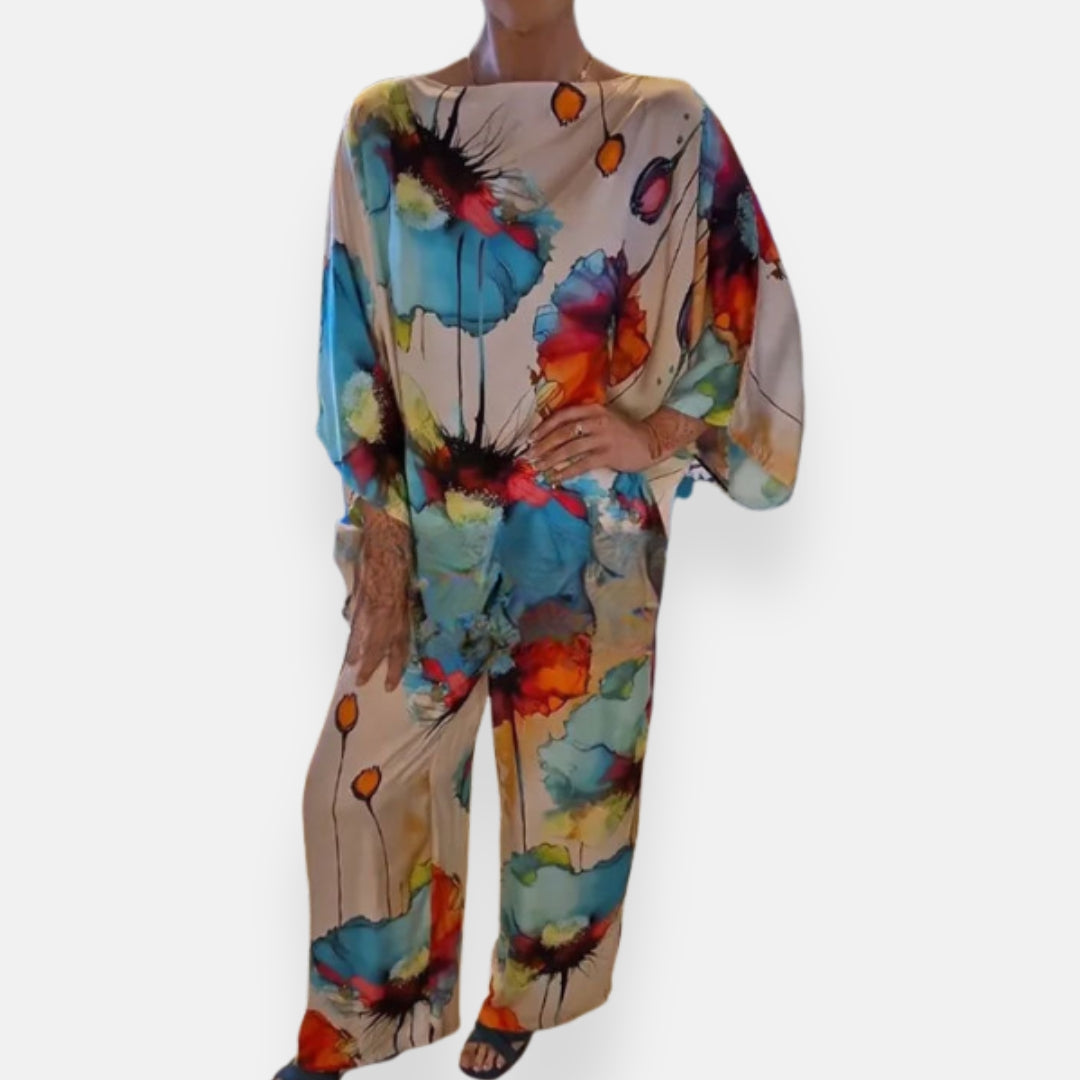 Veronica – Completo floreale chic 10