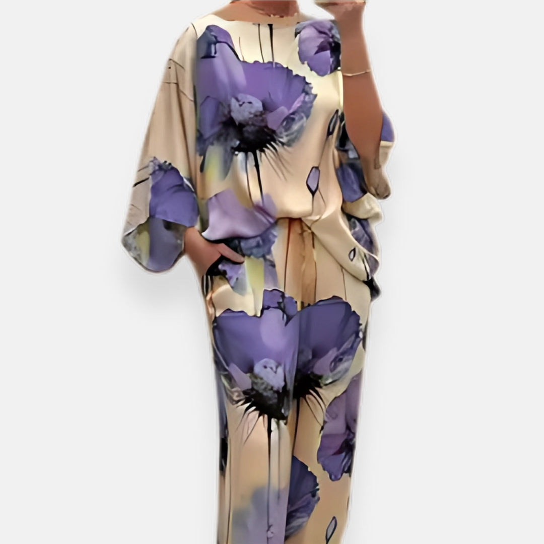 Veronica  – Completo floreale chic 7