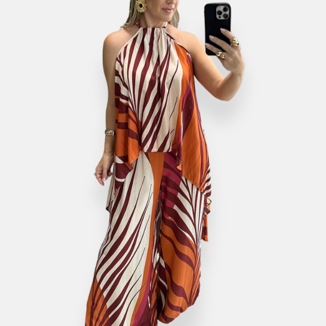 Flavia – Completo fluido a stampa grafica