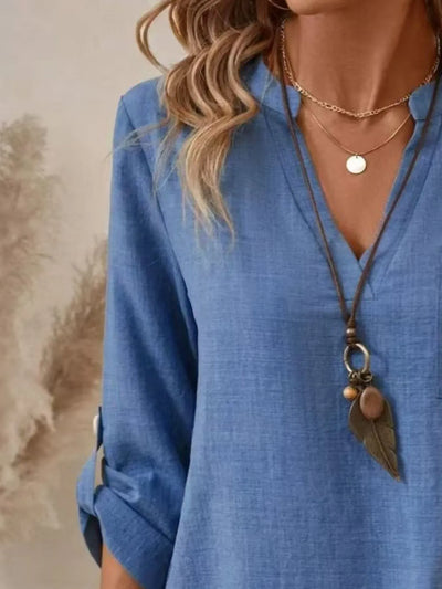 Simona – Blusa casual con eleganza