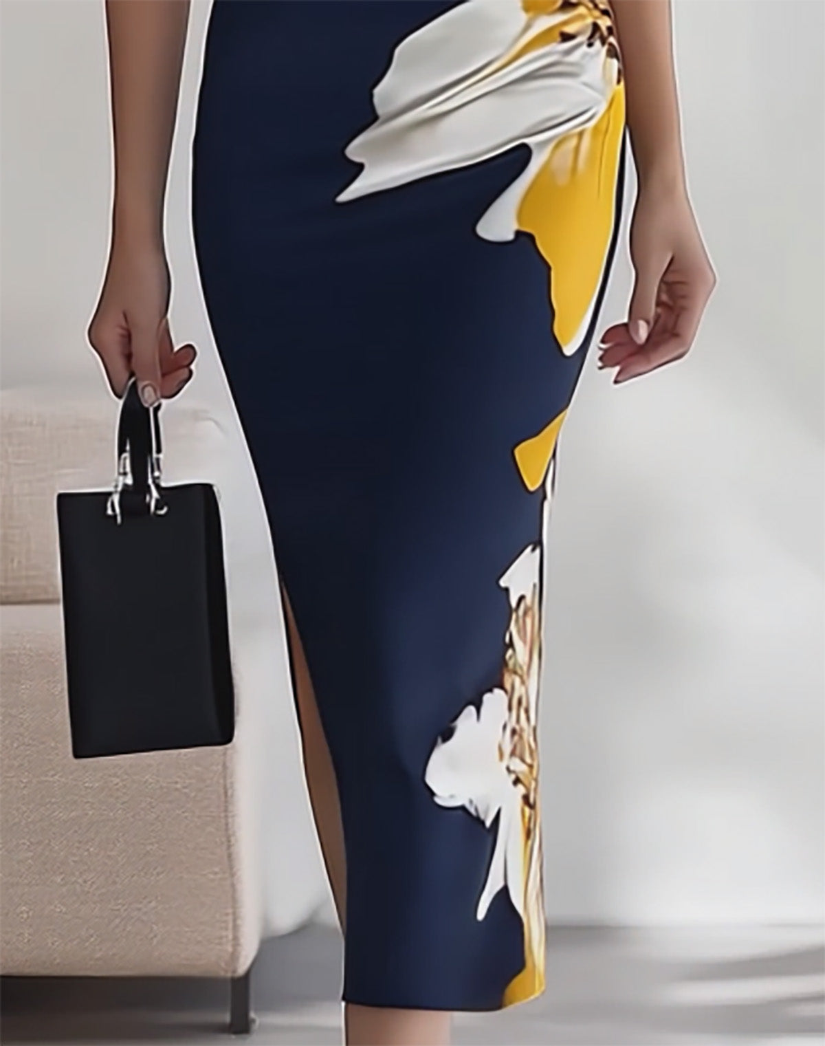 Jenny - Abito elegante con scollo a V