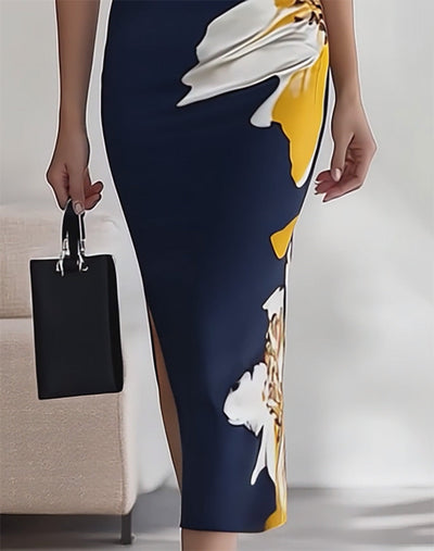 Jenny - Abito elegante con scollo a V