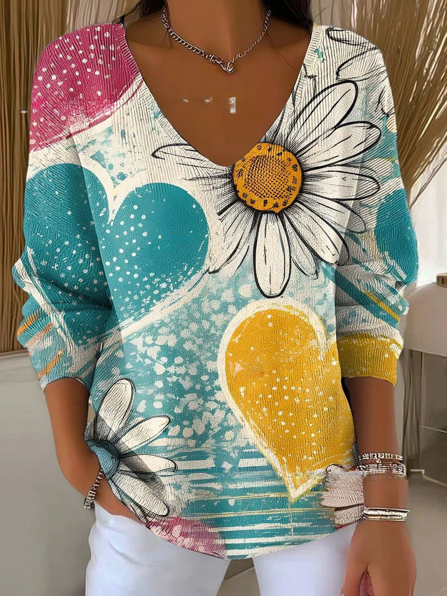 Benedetta – Maglione in Maglia con Scollo a V 11