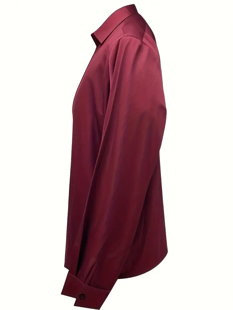 Luciana – camicetta elegante in raso lucido