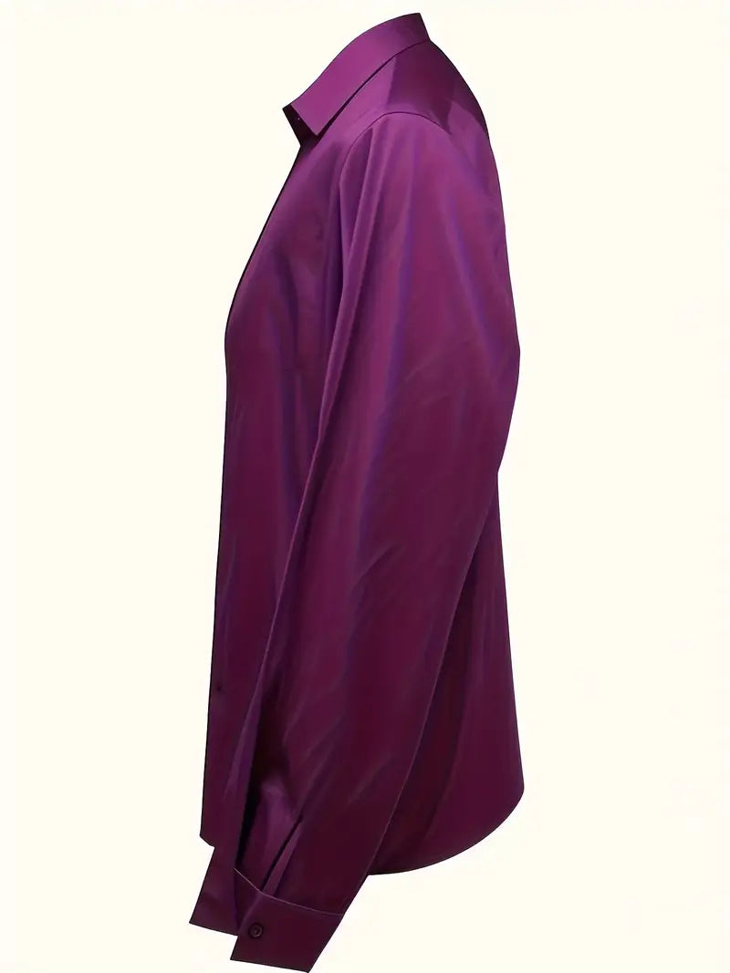 Luciana – camicetta elegante in raso lucido