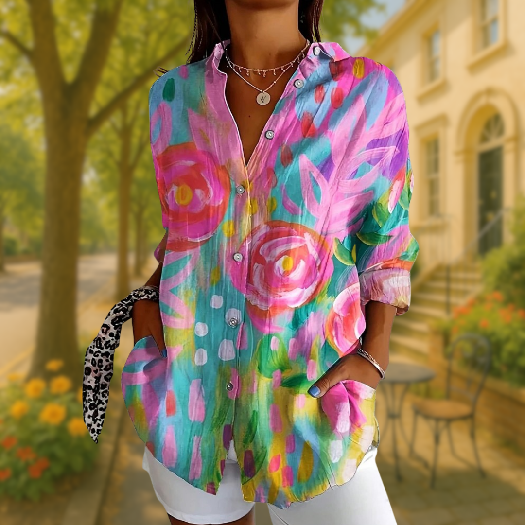 Martina – Blusa in lino dallo stile coastal 15