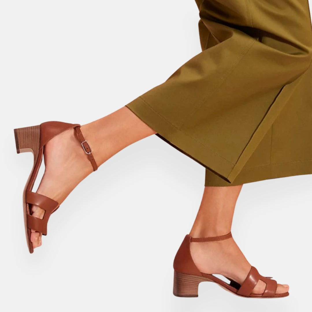 Elena – Sandali con tacco e cinturino alla caviglia