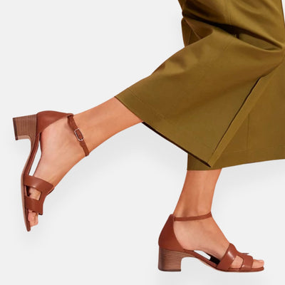 Elena – Sandali con tacco e cinturino alla caviglia