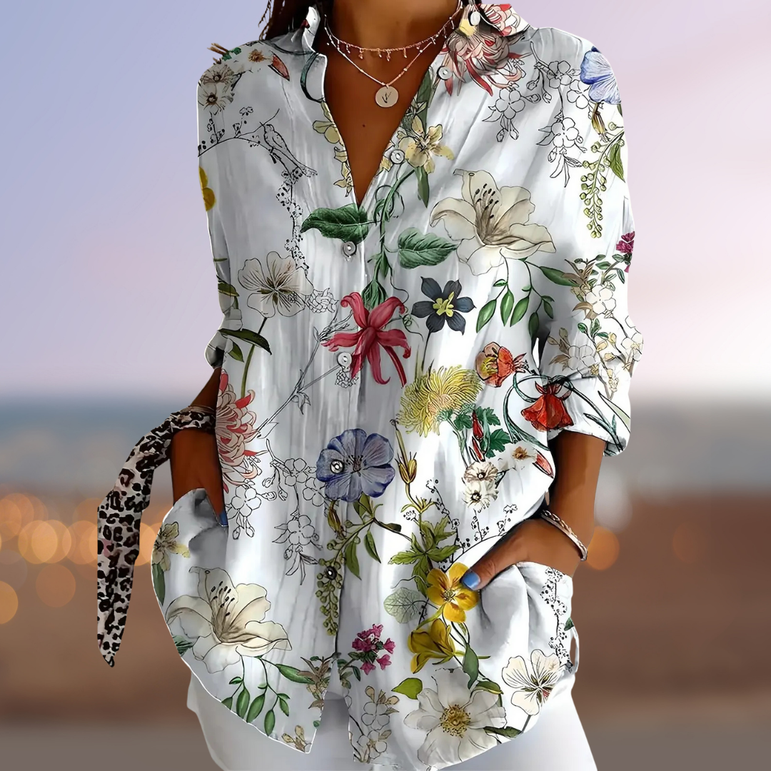 Martina – Blusa in lino dallo stile coastal 5