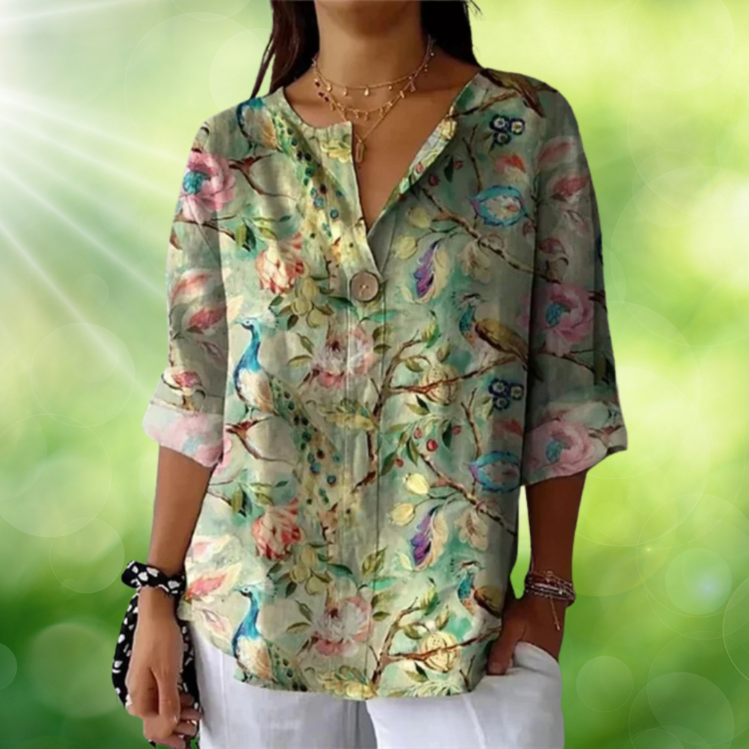 Martina – Blusa in lino dallo stile coastal 20
