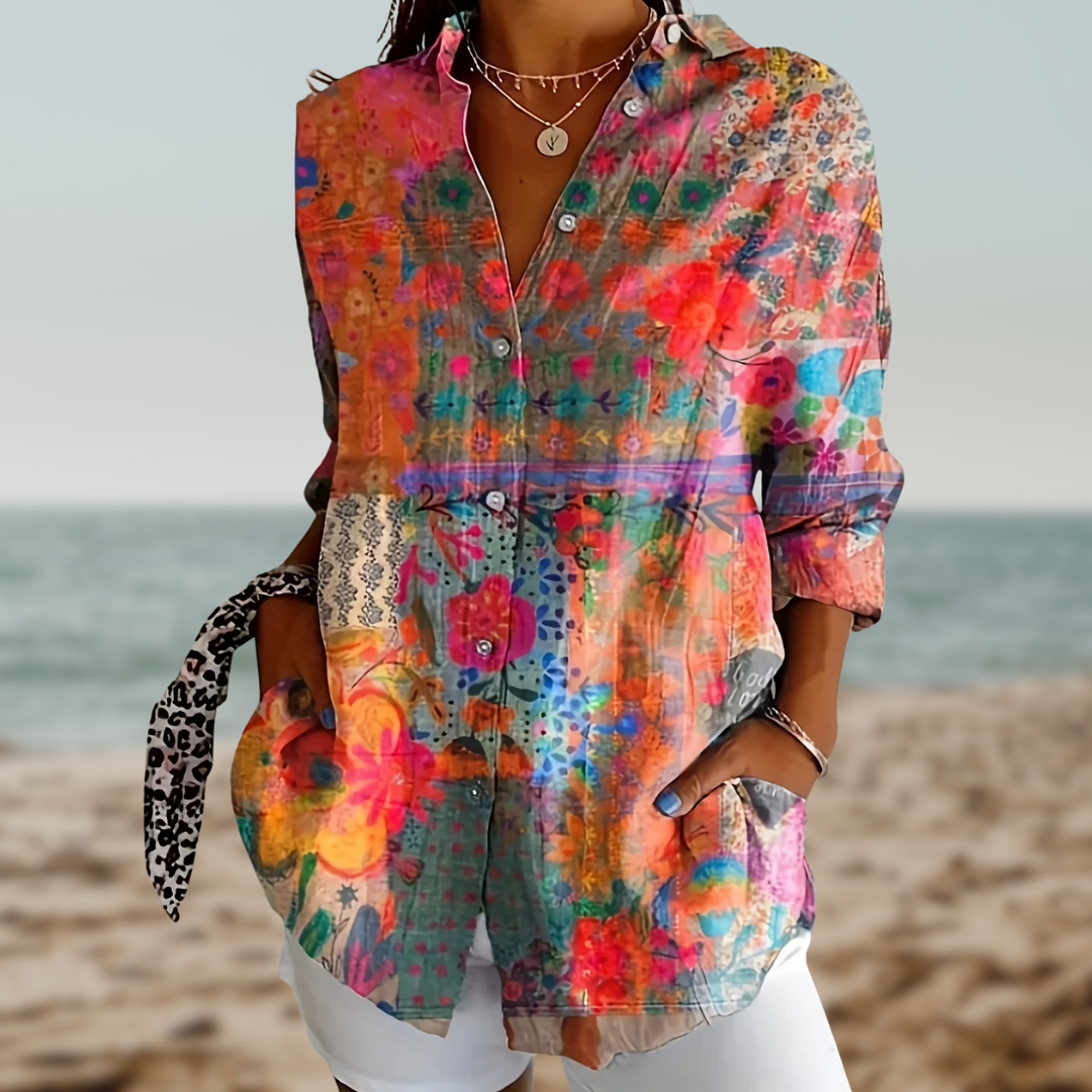 Martina – Blusa in lino dallo stile coastal 16