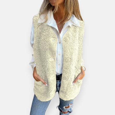 Romina – Gilet senza maniche morbido e versatile
