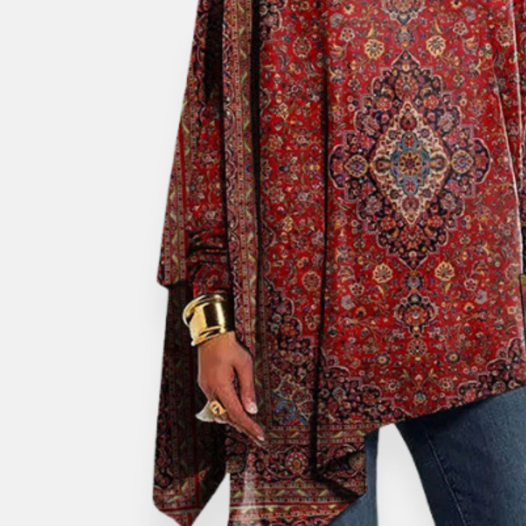 Amelia – Tunica boho-chic elegante