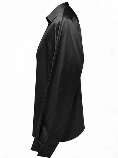 Luciana – camicetta elegante in raso lucido