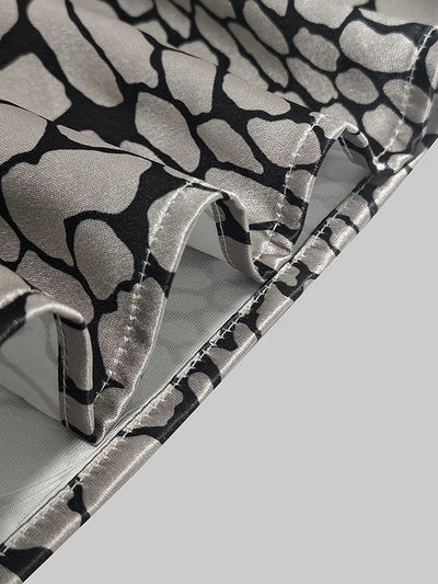 Gaia – Blusa Larga con Bottoni a Maniche Lunghe