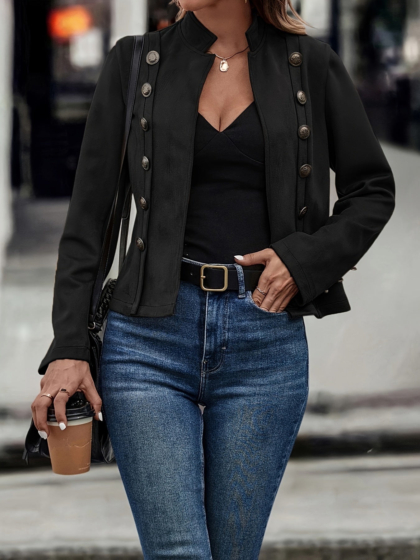 Jalisa - Giacca Effetto Camoscio