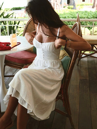 Angelina - Abito midi romantico ed elegante