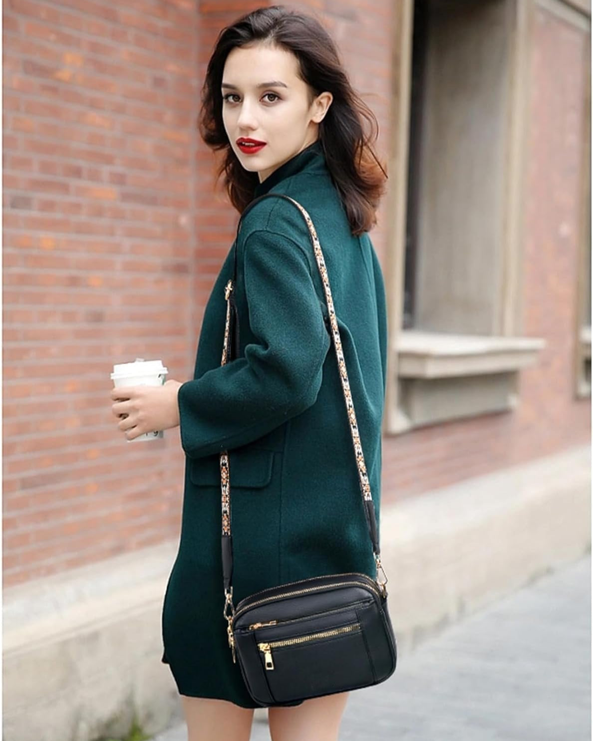 Fira - Borsa a Tracolla Elegante e Leggera per Donne