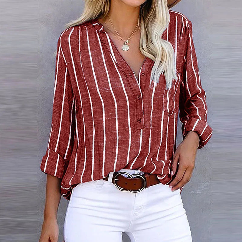 Cecilia - La camicia a righe chic