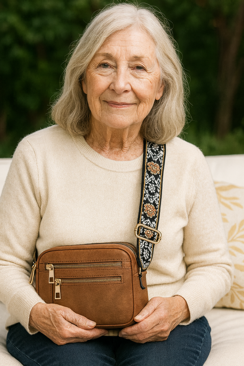 Fira - Borsa a Tracolla Elegante e Leggera per Donne