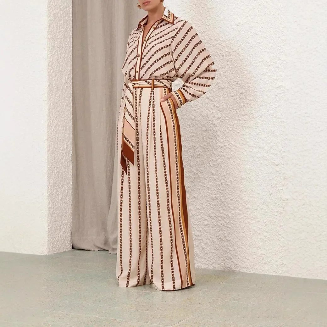 Giulietta – Completo Elegante a Stampa Catena