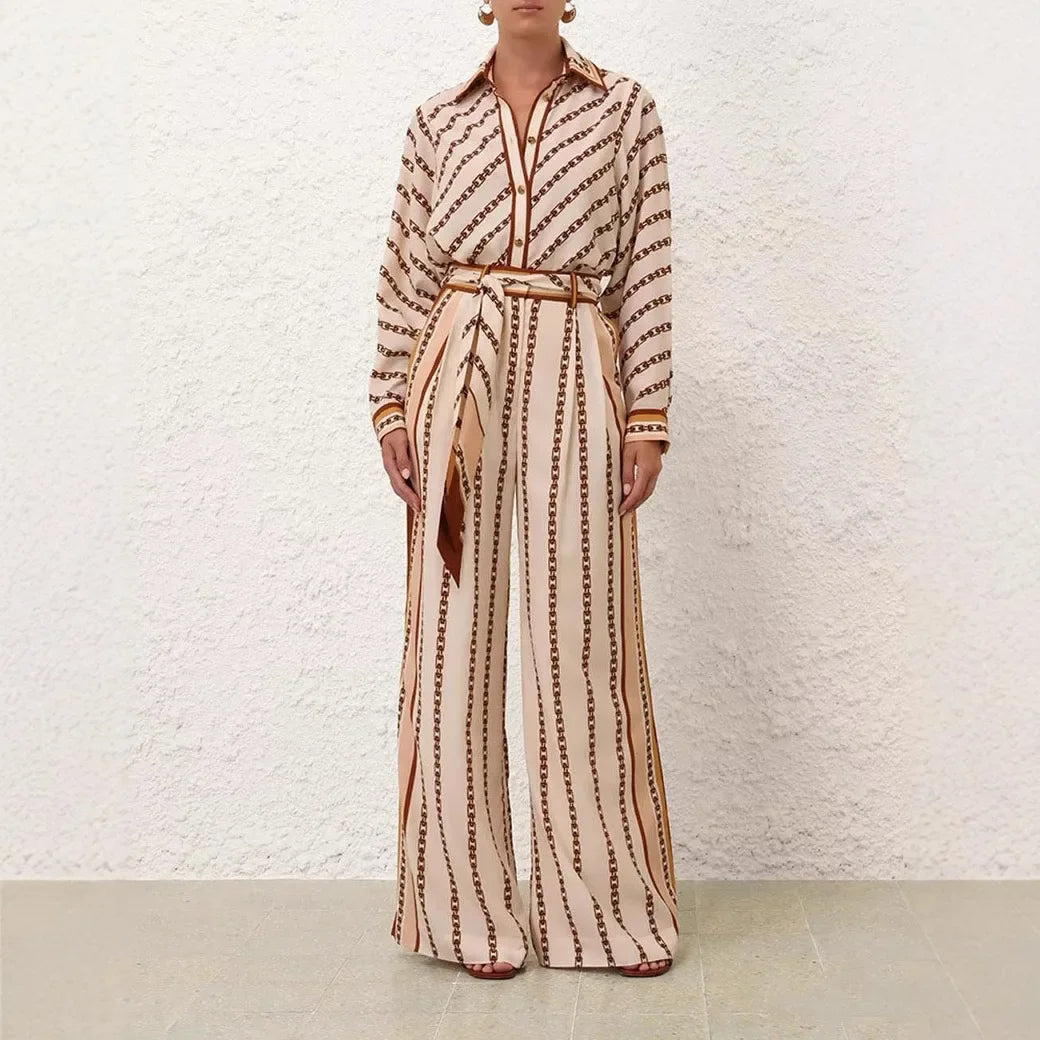 Giulietta – Completo Elegante a Stampa Catena