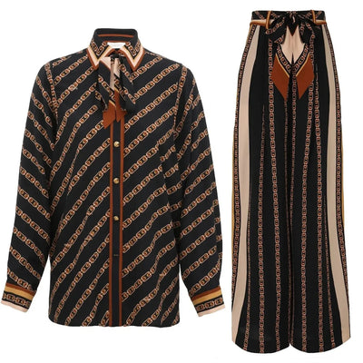 Giulietta – Completo Elegante a Stampa Catena