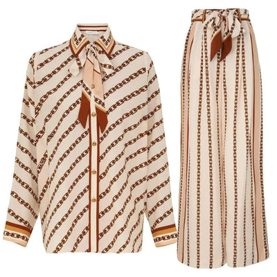 Giulietta – Completo Elegante a Stampa Catena