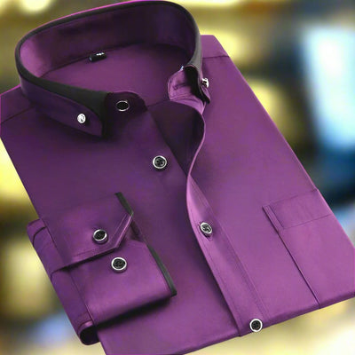 Silvano - Classico Camicia a Maniche Lunghe