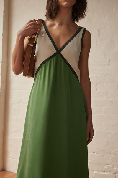 Elena – Abito Midi Senza Maniche