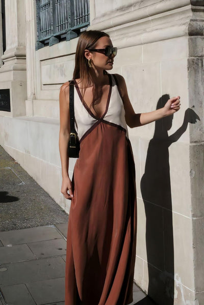 Elena – Abito Midi Senza Maniche