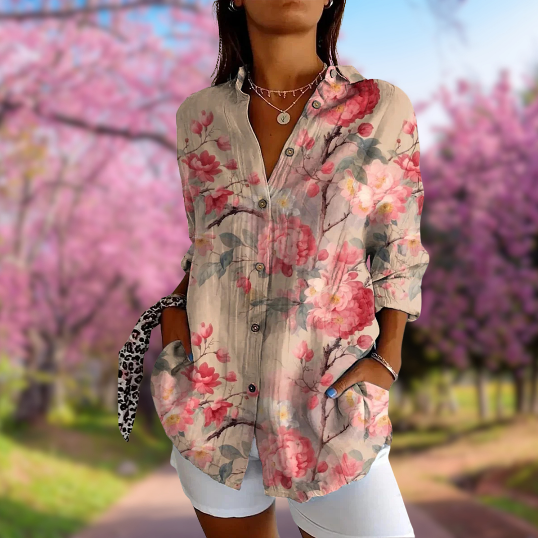 Martina – Blusa in lino dallo stile coastal 11