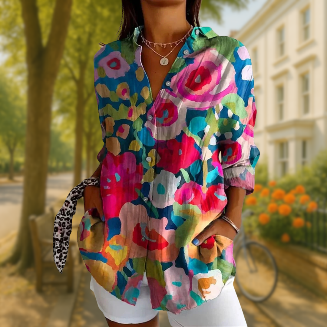 Martina – Blusa in lino dallo stile coastal 10