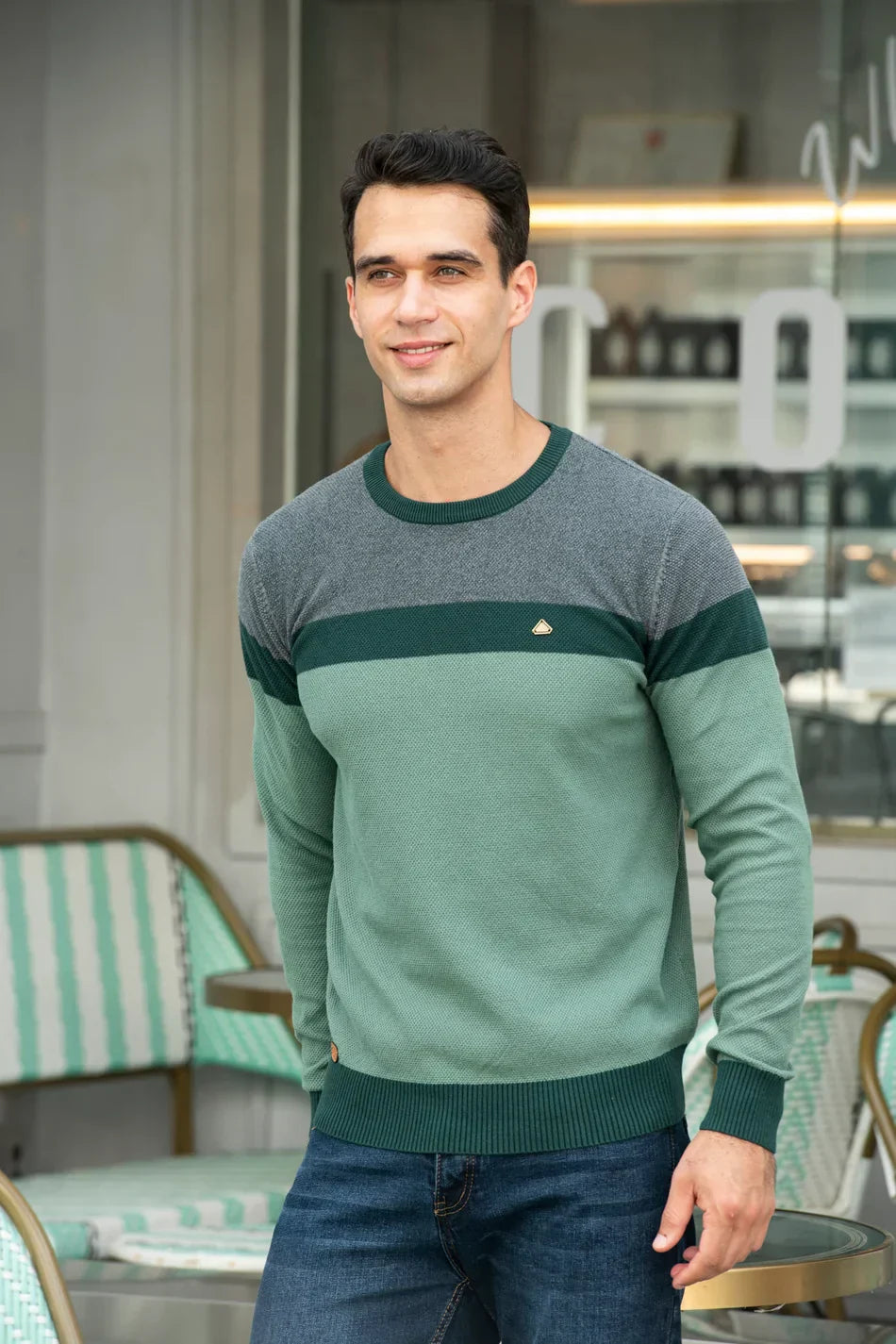 Corviano – Maglione girocollo da uomo