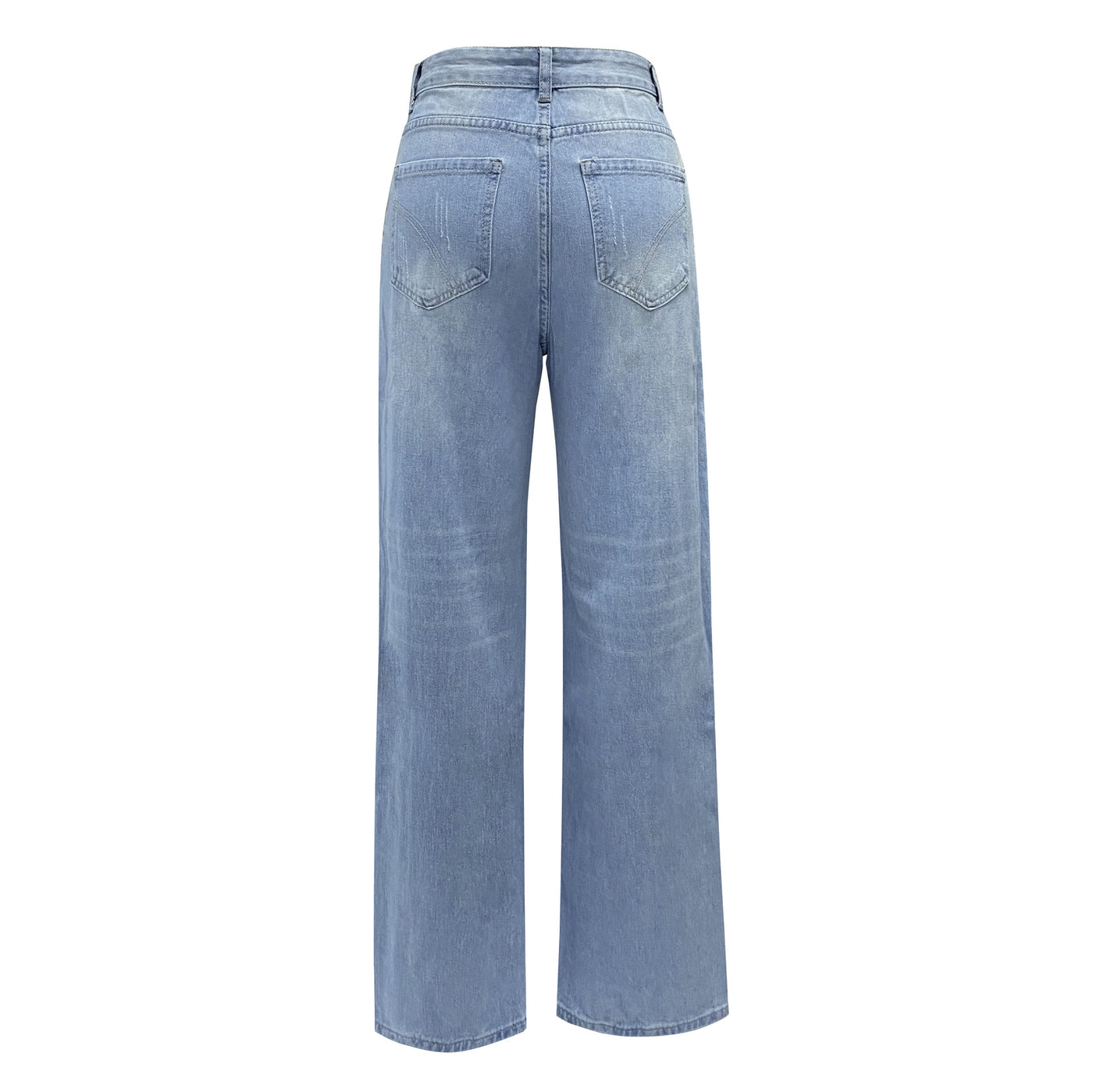 Diletta – Jeans boyfriend con bottoni a vista e dettagli vintage