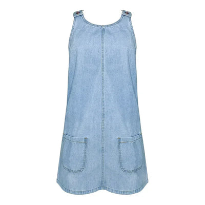 Sofia - Abito Estivo in Denim Pratico e Leggero