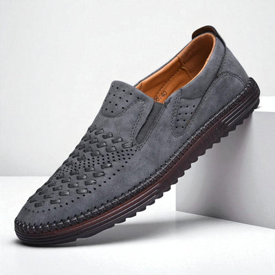 Ciro - Mocassini slip-on intrecciati