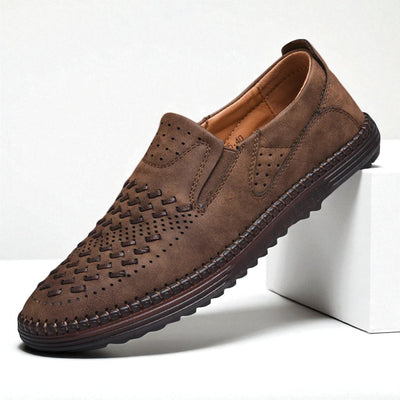 Ciro - Mocassini slip-on intrecciati