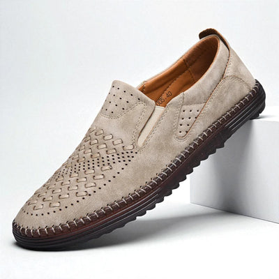 Ciro - Mocassini slip-on intrecciati
