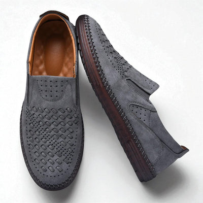 Ciro - Mocassini slip-on intrecciati