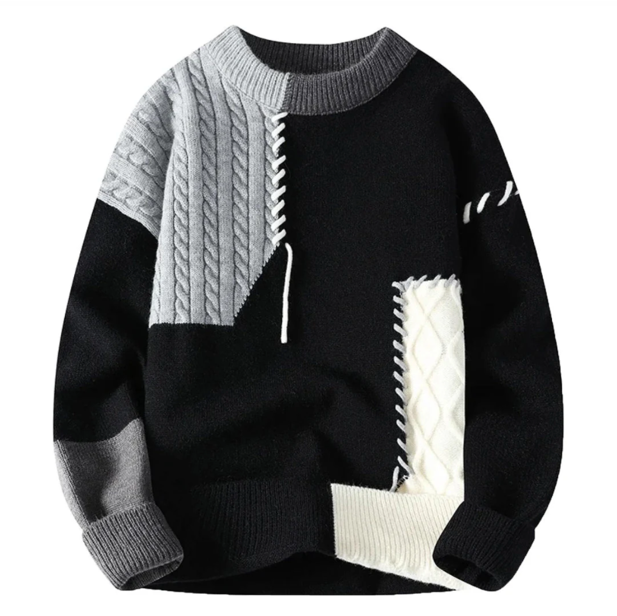 Giorgio - Pullover Casual Patchwork
